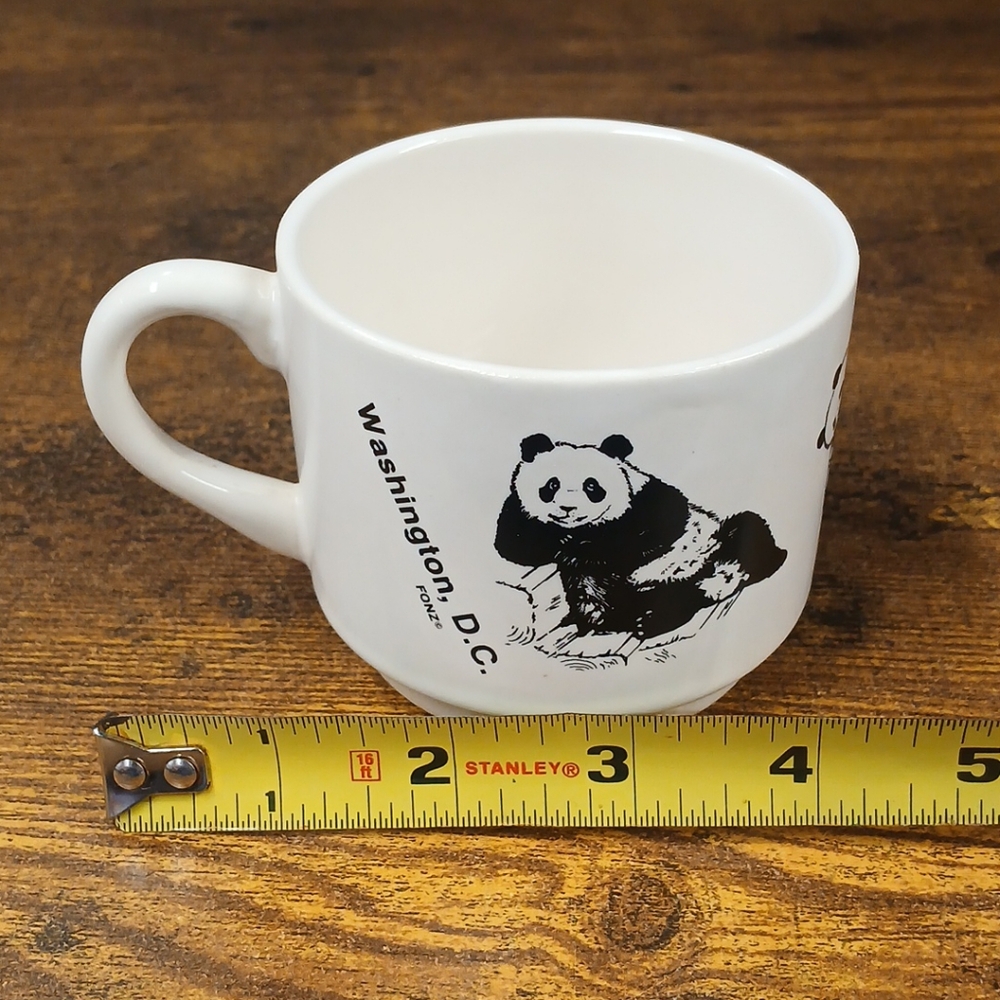 Vintage Fonz  Washington DC National Zoo Panda Coffee Tea Mug, 4x3" - Picture 6 of 6